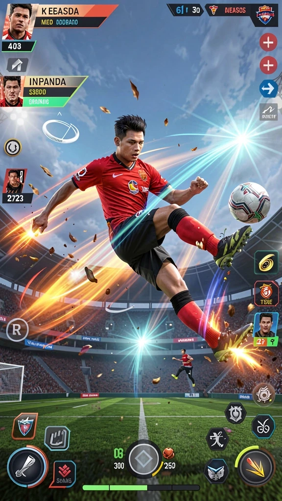987up - Mode multiplayer yang memungkinkan bersaing dengan teman.