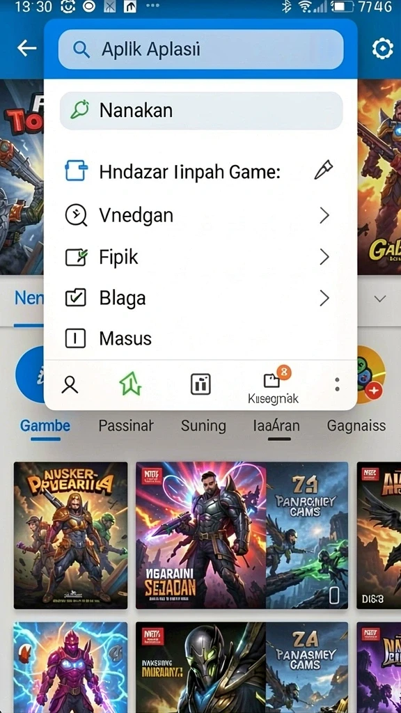 cemara777 - Tampilan antarmuka yang menarik dan user-friendly.