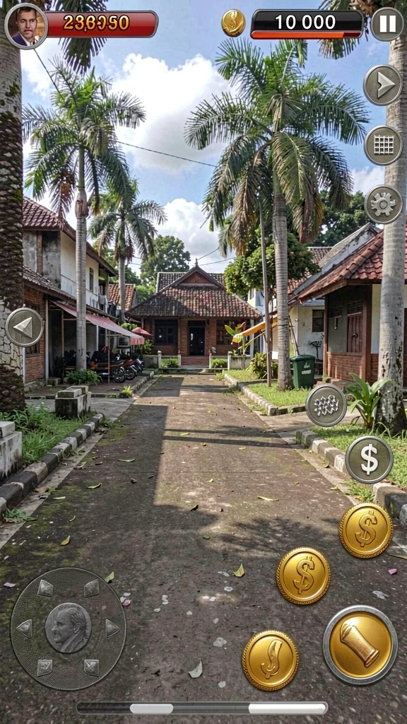 cvg8888 - Screenshot dari level penuh aksi yang menantang.