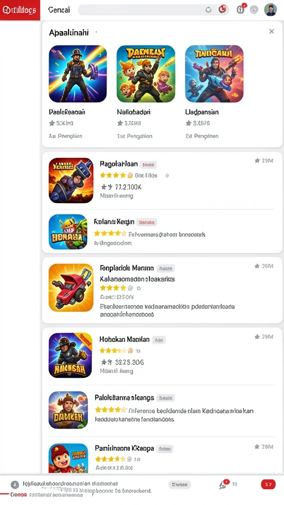 indslot - Antarmuka pengguna yang ramah dan menarik.