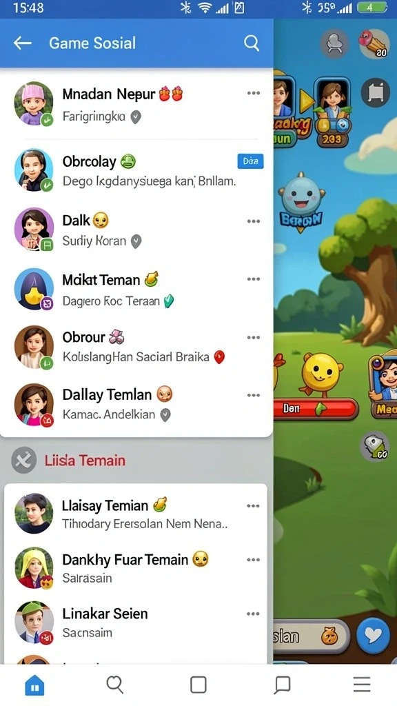 kawat4d - Screen capture dari mode multiplayer yang seru.