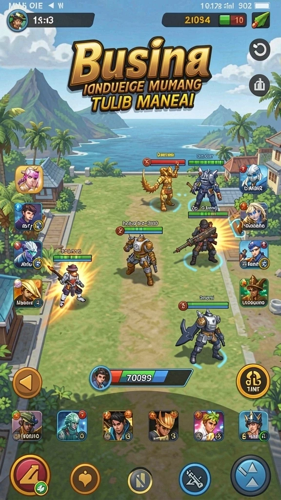ko857 - Gameplay yang seru dan menantang di setiap level.